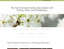 Tablet Screenshot of myhomesweethomeonline.net